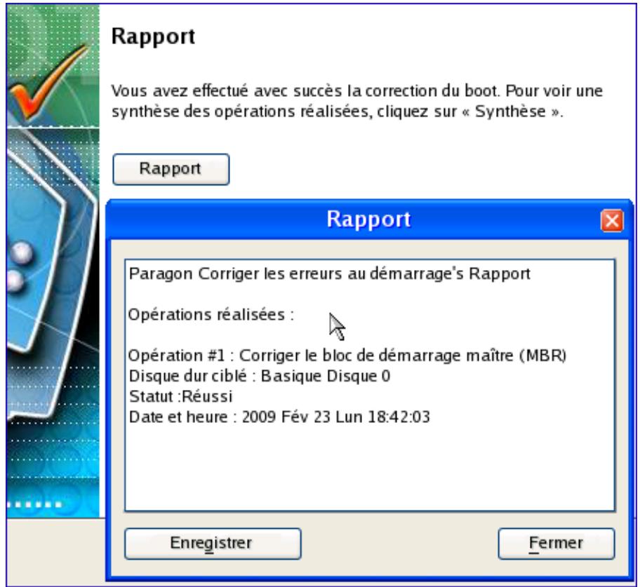 PARAGON SOFTWARE PARTITION MANAGER 10 PROFESSIONAL - Scenarios de recuperation - 5