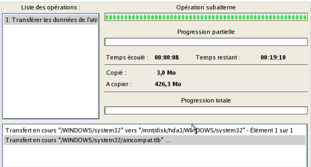 PARAGON SOFTWARE PARTITION MANAGER 10 PROFESSIONAL - COPIER Les donnees depuis une sauvegarde vers la partition systeme endommagee - 8