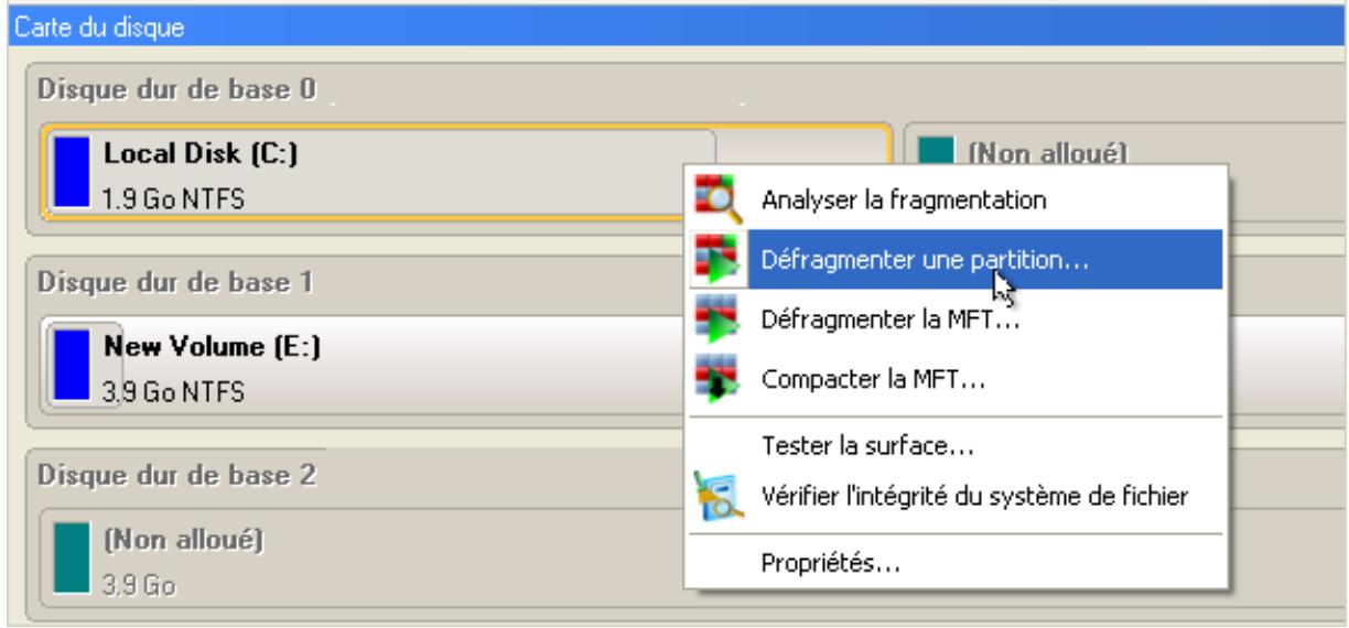 PARAGON SOFTWARE PARTITION MANAGER 10 PROFESSIONAL - Defragmenter et optimiser le DISQUE DUR - 6