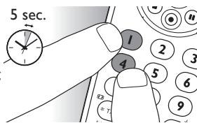 PHILIPS SRP 5004 - Etter den feste konfigureringen - 2