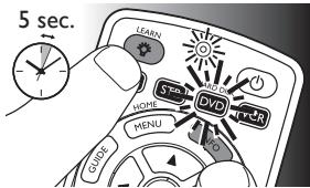 PHILIPS SRP 5004 - Painiketoimintojen oppiminen - 3