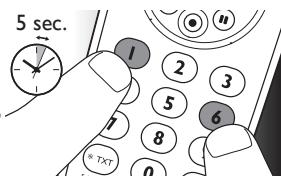PHILIPS SRP 5004 - Resetting a key to its original function - 1
