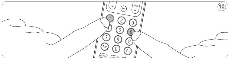PHILIPS SRU-5110 - Ursprüngliche Einstellungen wiederherstellen - 1