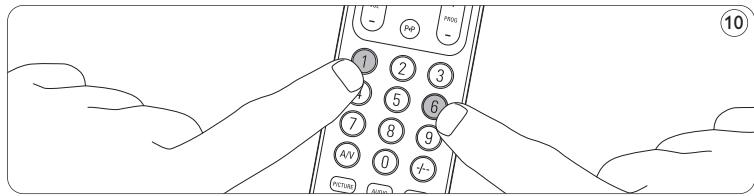 PHILIPS SRU-5110 - Restoring the original functions of your remote control - 1