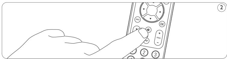 PHILIPS SRU-5110 - Fernbedienung testen - 1