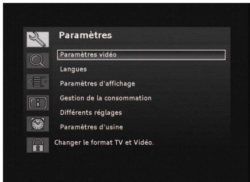 PHILIPS DTR 230 - Paramètres - 1