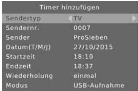 PHILIPS DVB T2 - Programmation d'un enregistrement - 1