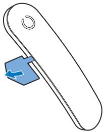 PHILIPS LUCEO M6651 - Installation du combiné - 1
