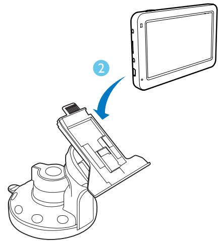 PHILIPS PNS400CAV - Utilisation du socle - 2
