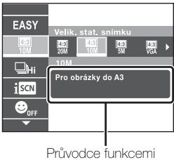 SONY CYBER-SHOT DSC-HX300 - Uvoddo dalsich funkci - 2