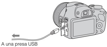 SONY CYBER-SHOT DSC-HX300 - Ricarica mediante collegamento a un computer - 1