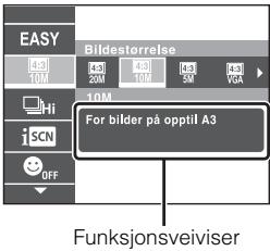 SONY CYBER-SHOT DSC-HX300 - Introduksjon av andre funksjoner - 2
