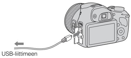 SONY DSC HX300B - Lataus tietokoneeseen liittamalla - 1