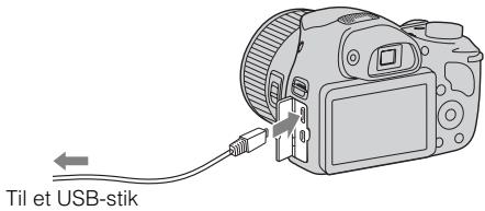 SONY DSC HX300B - Opladning via tilslutning til en computer - 1