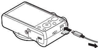 SONY CYBERSHOT DSC-HX60 - Opladen door aansluiting op een computer - 1