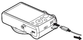 SONY CYBERSHOT DSC-HX60 - Lade ved Å koble til en datamaskin - 1
