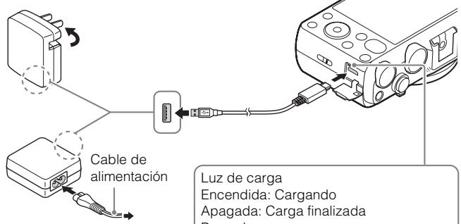 SONY CYBERSHOT DSC-HX60 - Carga de la bateria - 1