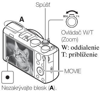 SONY DSC HX 60 - Snímanie statickych záberov/videozáznamov - 2
