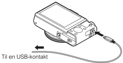 SONY CYBER-SHOT DSC-RX100M III - Lade ved Å koble til en datamaskin - 1