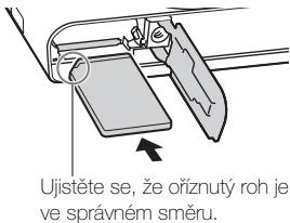 SONY CYBER-SHOT DSC-RX100M III - Vložení paměťové karty (prodáva se samostatné) - 2