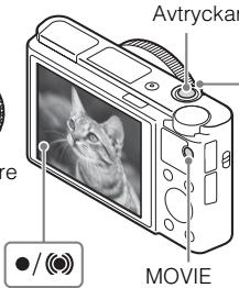 SONY CYBER-SHOT DSC-RX100M III - Tagning av stillbilder/inspelning av filmer - 3