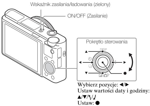 SONY CYBER-SHOT DSC-RX100M III - Ustawianie zegara - 1