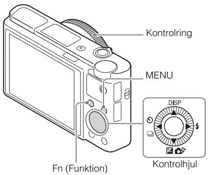 SONY CYBER-SHOT DSC-RX100M III - For at vende tilbage til optagelse af billed - 1