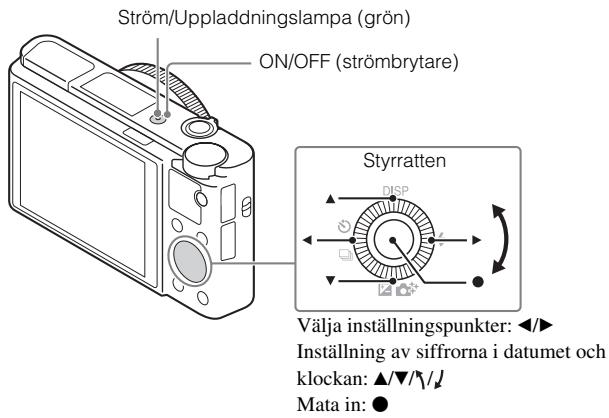 SONY CYBER-SHOT DSC-RX100M III - For att stalla klockan - 1