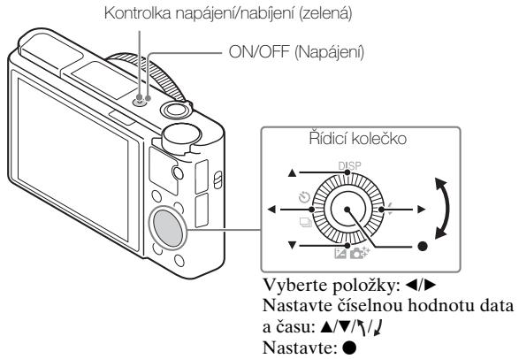 SONY CYBER-SHOT DSC-RX100M III - Nastavení hodin - 1