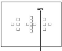 SONY ALPHA SLT-A58 - Indikator varovani prd chvénim Fotoaparatu - 1