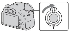 SONY ALPHA SLT-A58 - Prepnutím vypínače do polohy ON zapnéte Fotoaparát. - 1