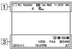 SONY ALPHA SLT-A58 - Pro prehravani (zobrazeni zkladnich informaci) - 1