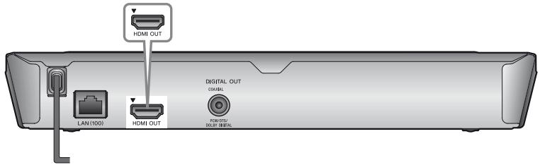 SONY BDP S1100 - Anschließen an Ihr Fernsehgerät - 1