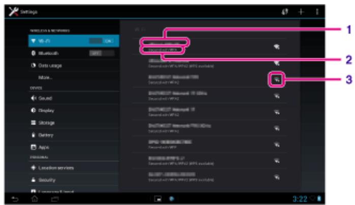 SONY SGP-T212 - Connexion au wi-fi - 1