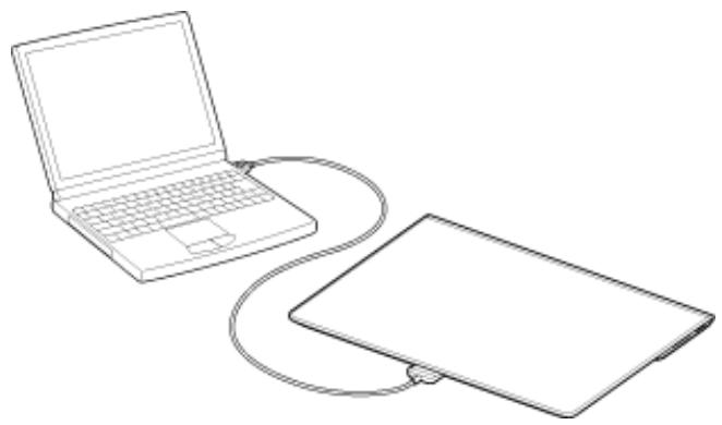 SONY SGP-T212 - Connexion à un ordinateur - 1