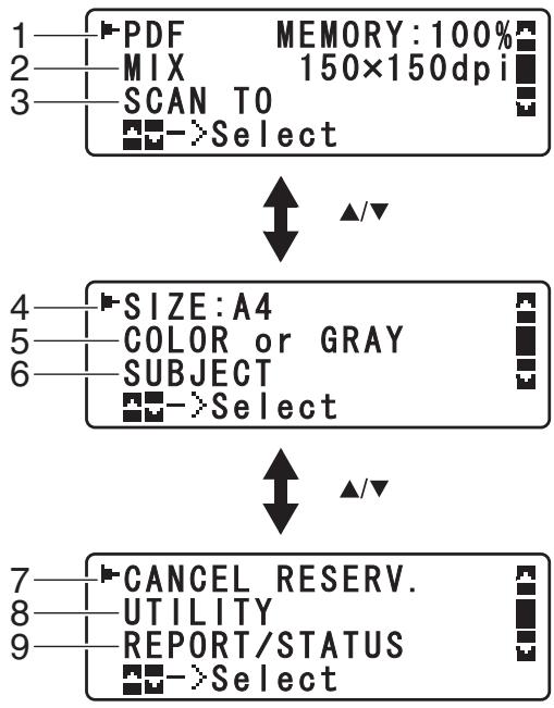 EPSON ACULASER CX16DNF - Paramètres de numérisation - 1