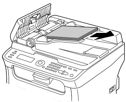 EPSON ACULASER CX16DNF - Suppression d'un bourrage dans le chargeur ADF (AcuLaser CX16NF uniquement) - 2