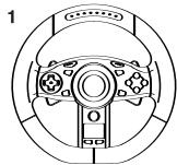 JOYTECH NITRO TRI-FORCE 3IN1 RACING WHEEL - Box Contents - 1