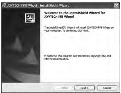 JOYTECH NITRO TRI-FORCE 3IN1 RACING WHEEL - Racing Wheel layout - 8