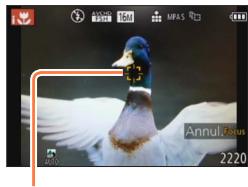 PANASONIC FZ72 - Appuyez sur la touche [AF/AE LOCK (Fn1)] pour verrouiller. - 2