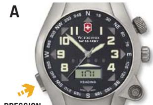VICTORINOX SWISS ARMY ST 5000 - INITIALISATION (À PARTIR DU MODE TEMPS DE RÉACTION) - 1