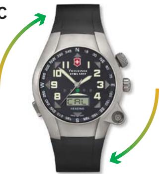 VICTORINOX SWISS ARMY ST 5000 - CALIBRER LA BOUSSOLE (À PARTIR DU MODE DÉCLINAISON MAGNETIQUE) - 2