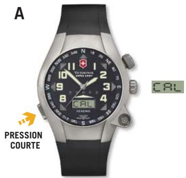 VICTORINOX SWISS ARMY ST 5000 - CALIBRER LA BOUSSOLE (À PARTIR DU MODE DÉCLINAISON MAGNETIQUE) - 1