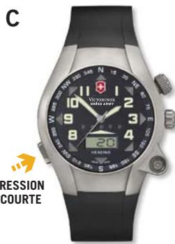 VICTORINOX SWISS ARMY ST 5000 - RÉGLER LE TEMPS DE RÉACTION DE L'AFFICHAGE (À PARTIR DU MODE DE CALIBRATION DE LA BOUSSOLE) - 8