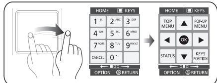 PANASONIC DMPBDT500 - Switching the screen - 2