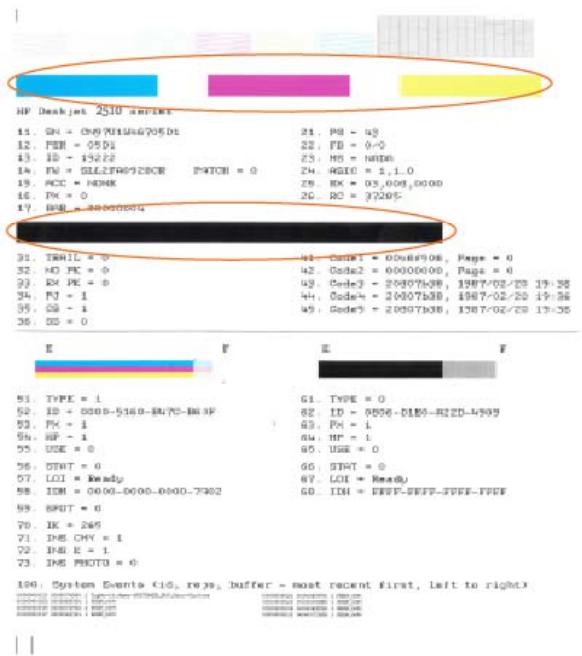 HP DESKJET 2510 - Pour imprimer une page de diagnostic - 1