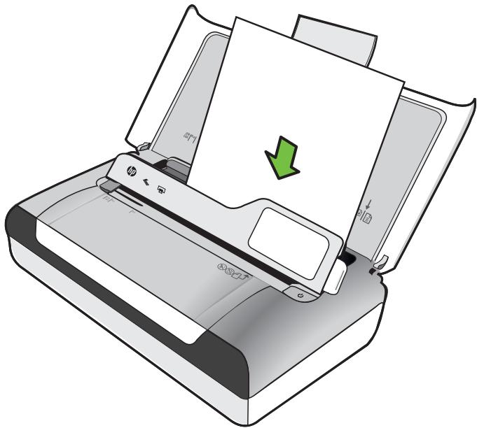 HP OJ 150 AIO PORTABLE - Pour charger les supports - 3