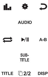 AUDIOVOX VME 9325 BTA - Commandes de lecture - 2