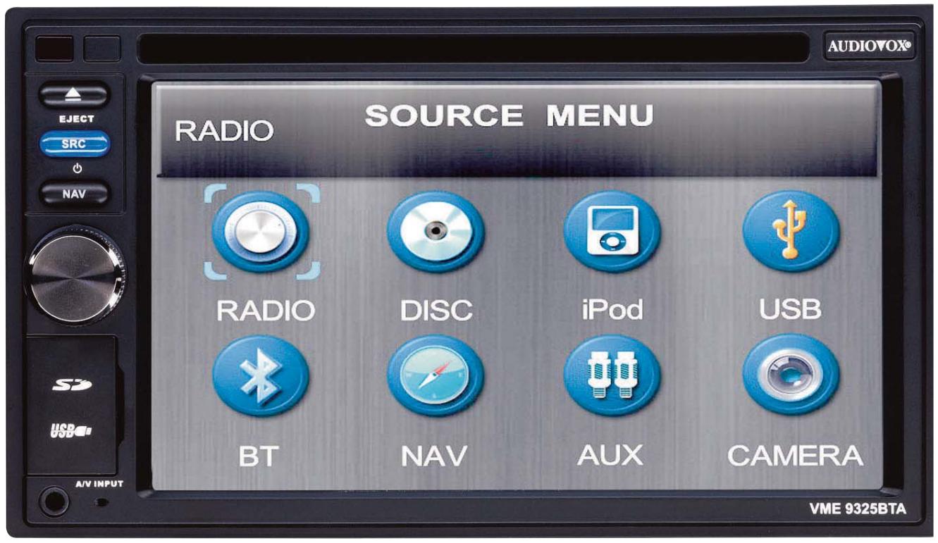 AUDIOVOX VME 9325 BTA - VME 9325 BTA - 1