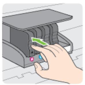 HP OFFICEJET 7610 - So wechseln Sie die Tintenpatronen aus: - 3